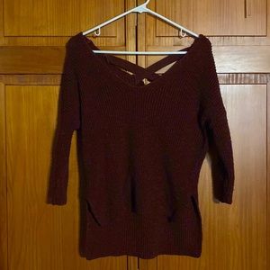 Women’s Express Sweater with Detail cross Cross Back